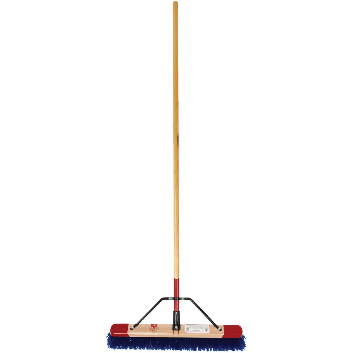 Harper 24 In. W. x 65 In. L. Wood Handle Rough Surface Push Broom