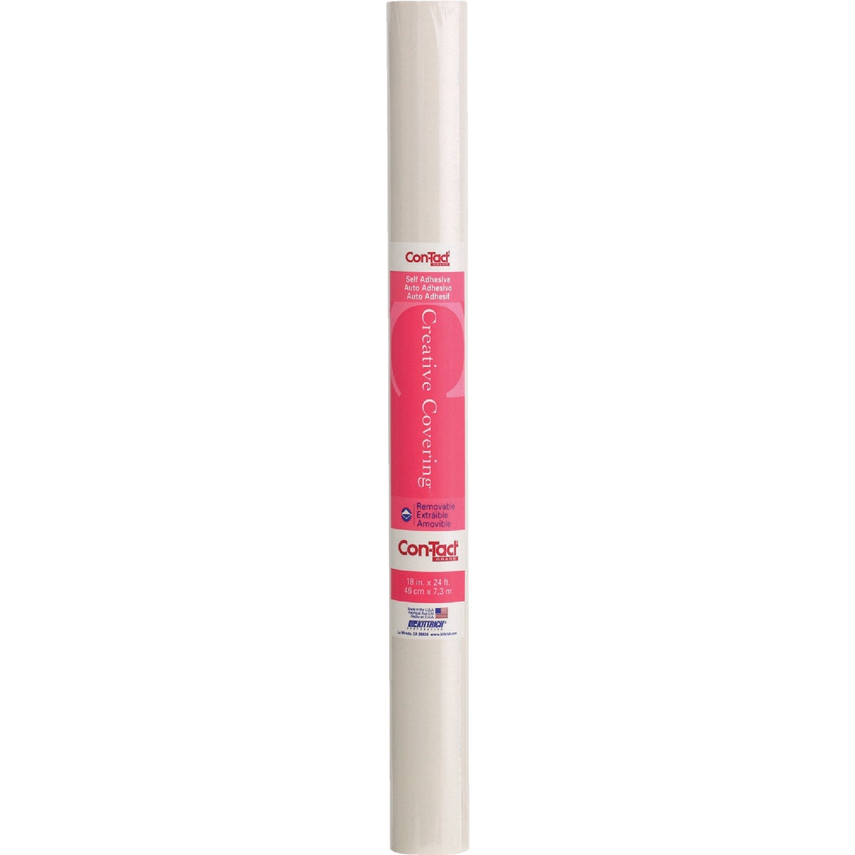 Con-Tact Creative Covering 18 In. x 9 Ft. Almond Self-Adhesive Shelf Liner
