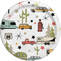 Camp Casual 8.5 In. Eco-Friendly Road Trip Design Paper Plates (24-Count)
