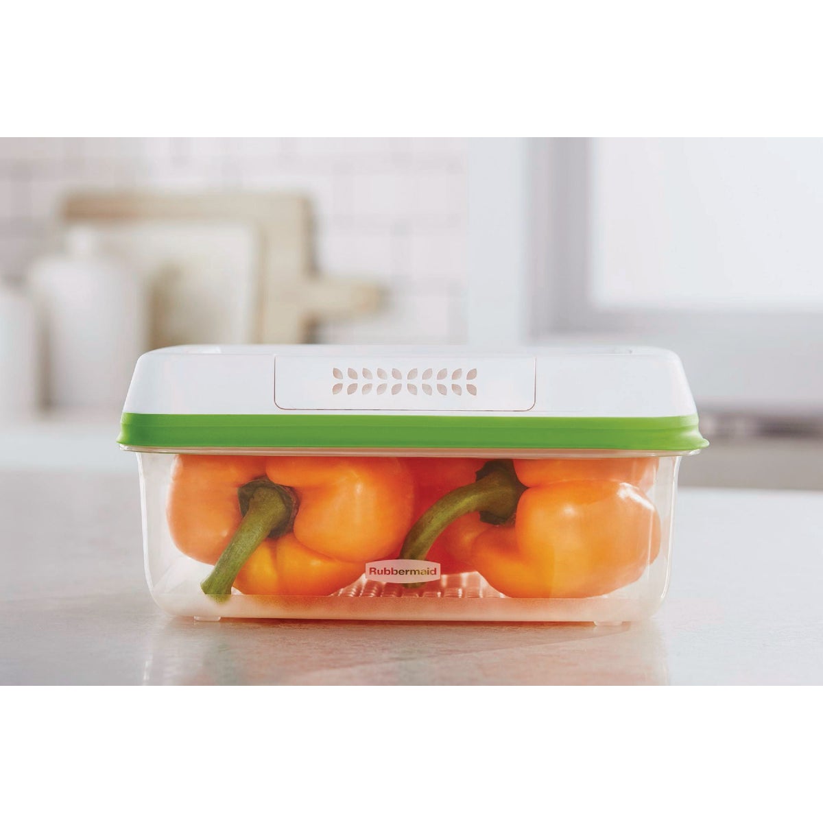 Rubbermaid Freshworks Produce Saver 11.3 C. Rectangle Produce Container