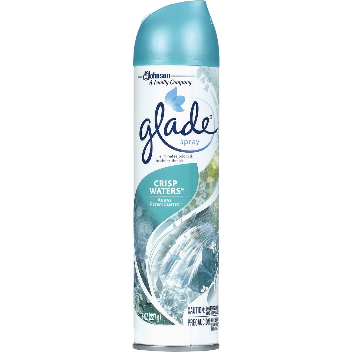 Glade 8 Oz.. Crisp Waters Aerosol Spray Air Freshener