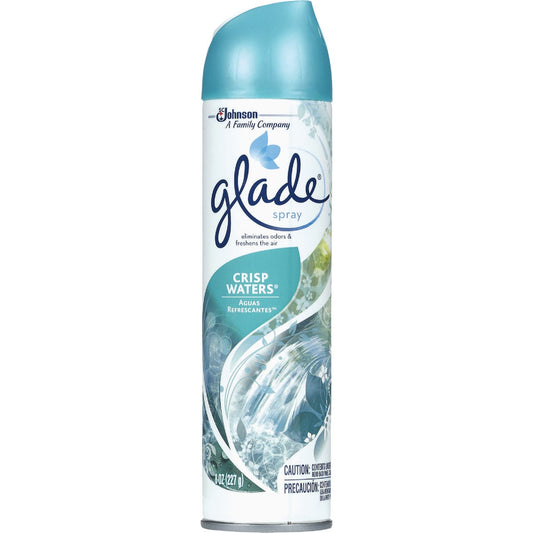 Glade 8 Oz.. Crisp Waters Aerosol Spray Air Freshener