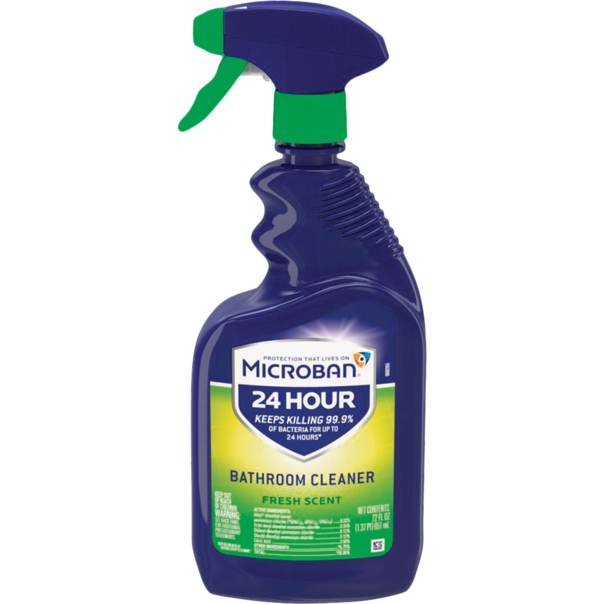 Microban 22 Oz. Fresh Scent Disinfectant Bathroom Cleaner