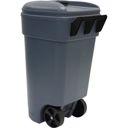 United Solutions Rough & Rugged 50 Gal. Wheeled Commercial Trash Can