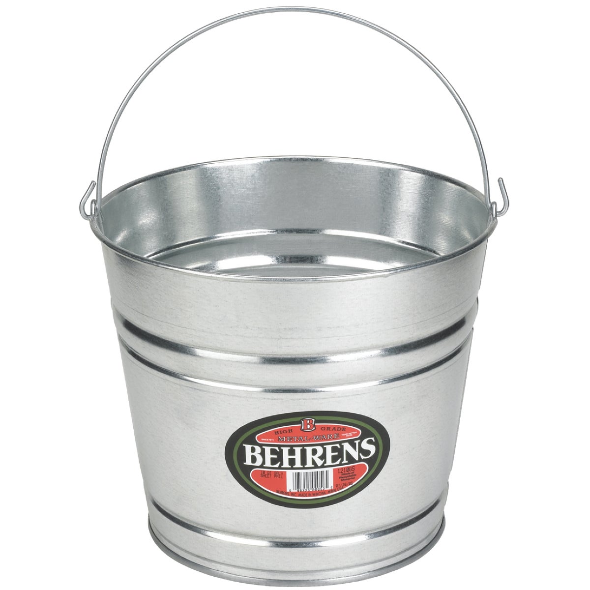 Behrens 12 Qt. Galvanized Steel Pail