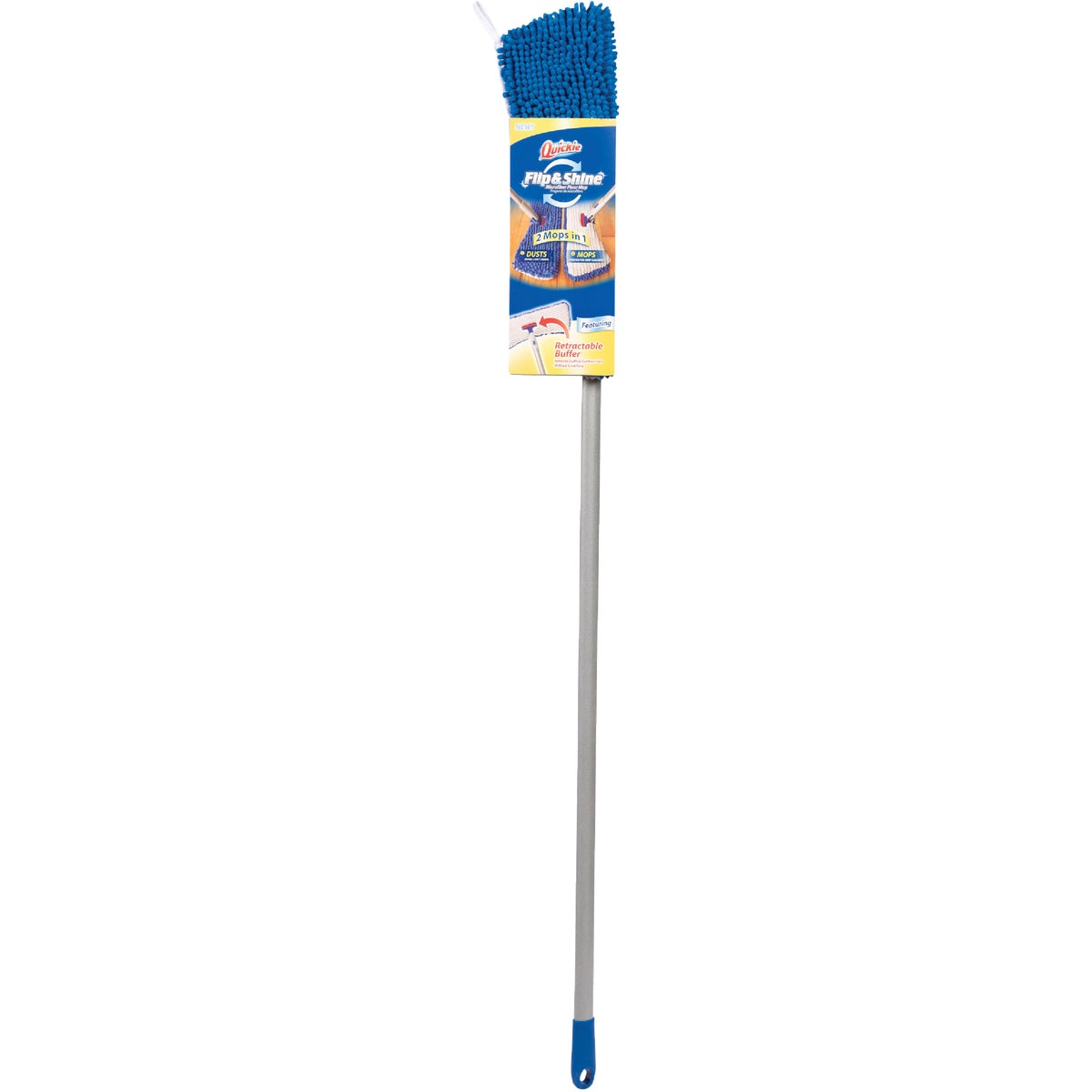 Quickie Flip & Shine Microfiber Floor Mop