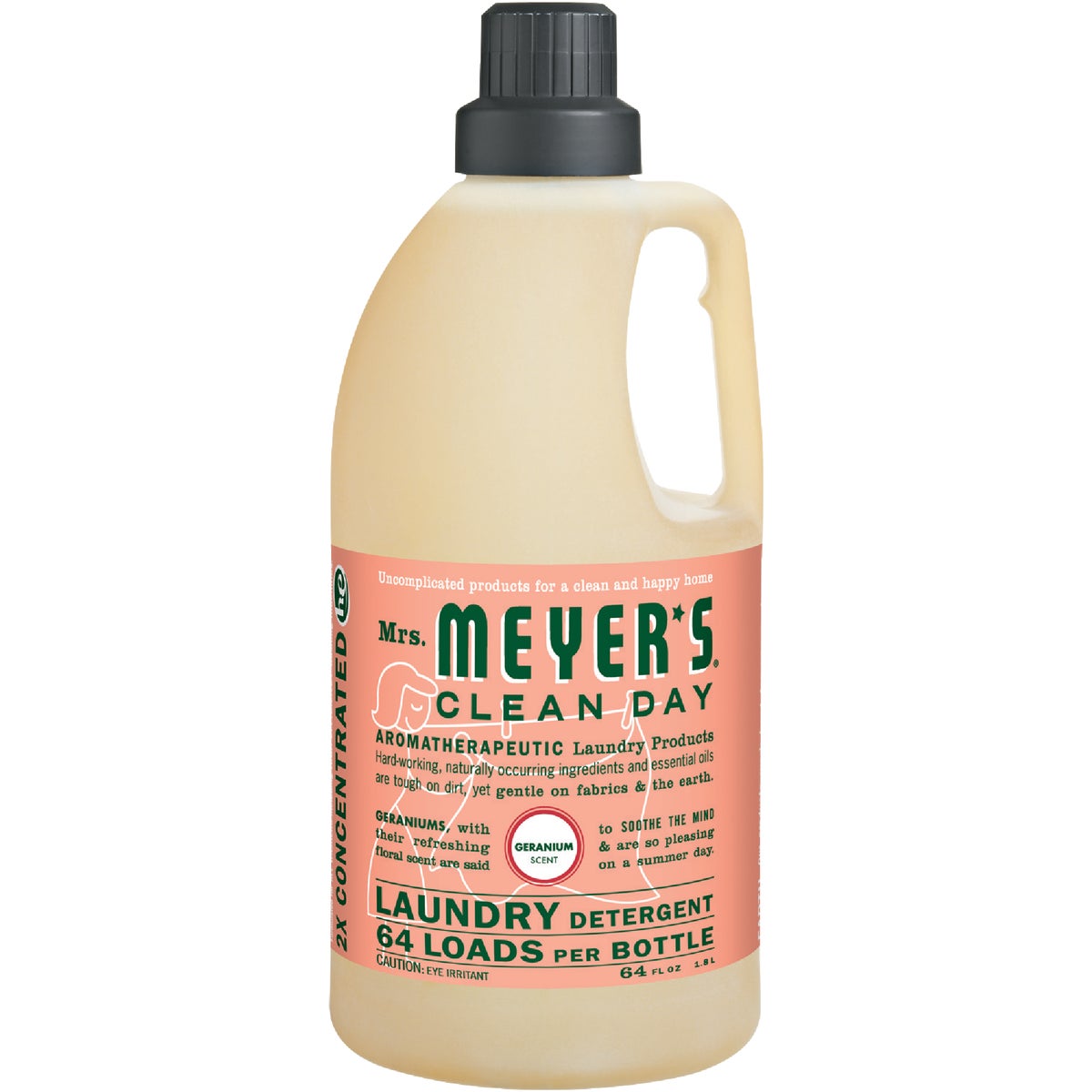 Mrs. Meyer's Clean Day 64 Oz. Geranium Concentrated Laundry Detergent