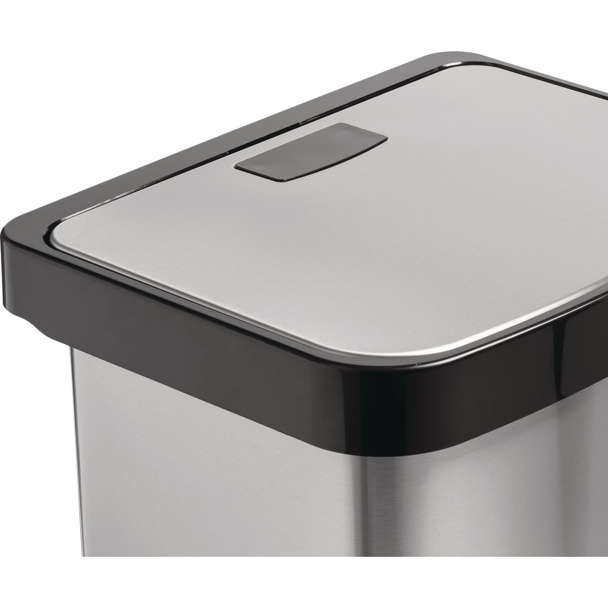 Honey Can Do 50L Stainless Steel Wastebasket