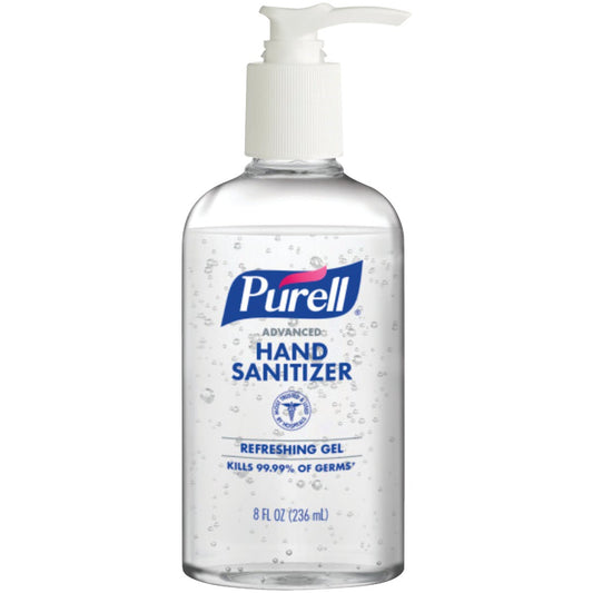 Purell 8 Oz. Advanced Hand Sanitizer Refreshing Gel Pump Bottle