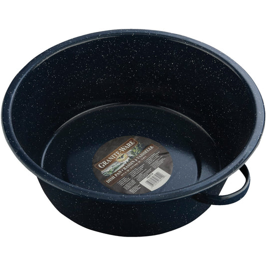 GraniteWare 10 Qt. Round Steel Dishpan