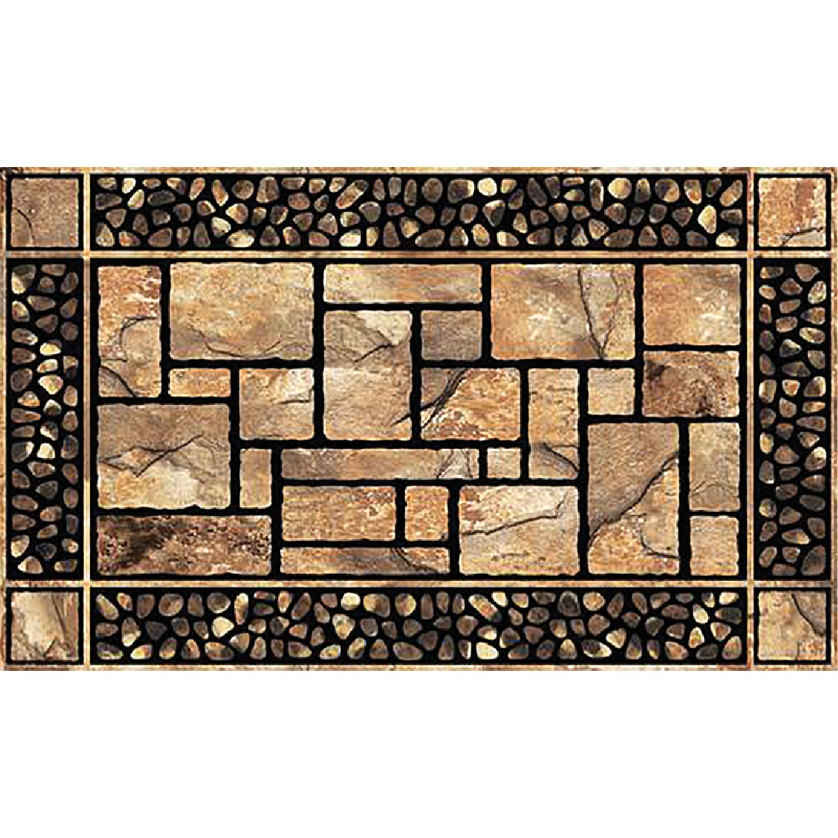 Mohawk Home 18 In. x 30 In. Patio Stone Door Mat