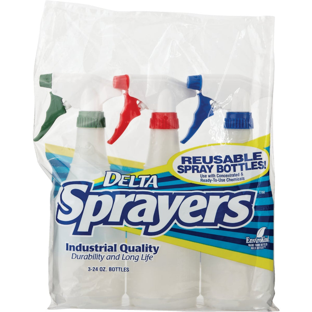Delta 24 Oz. Plastic Spray Bottle (3-Pack)