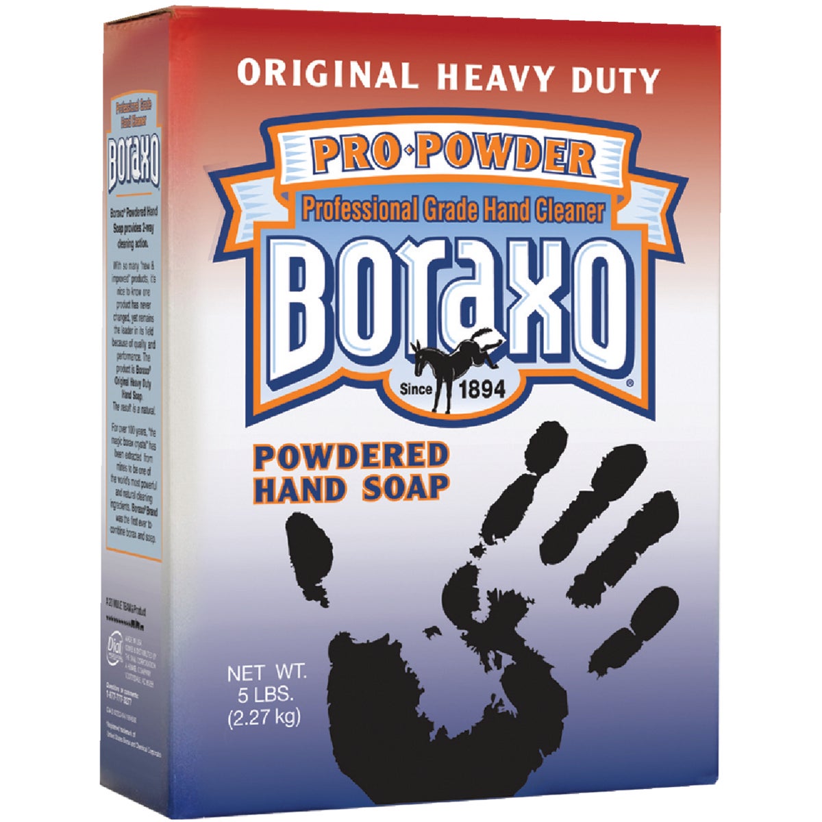 Boraxo Original Heavy Duty Pro-Powder Hand Soap, 5 Lb.