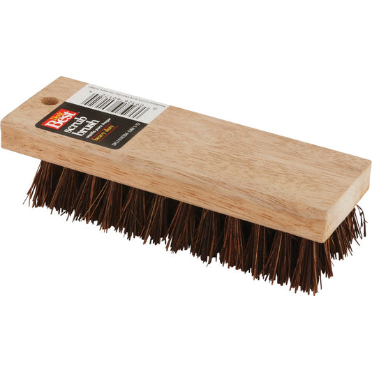 Do it 7-1/4 In. Palmyra Bristle Hardwood Scrub Brush