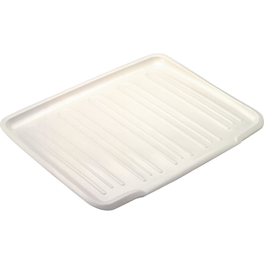 Rubbermaid 14.7 In. x 18 In. Bisque Sloped Drainer Tray