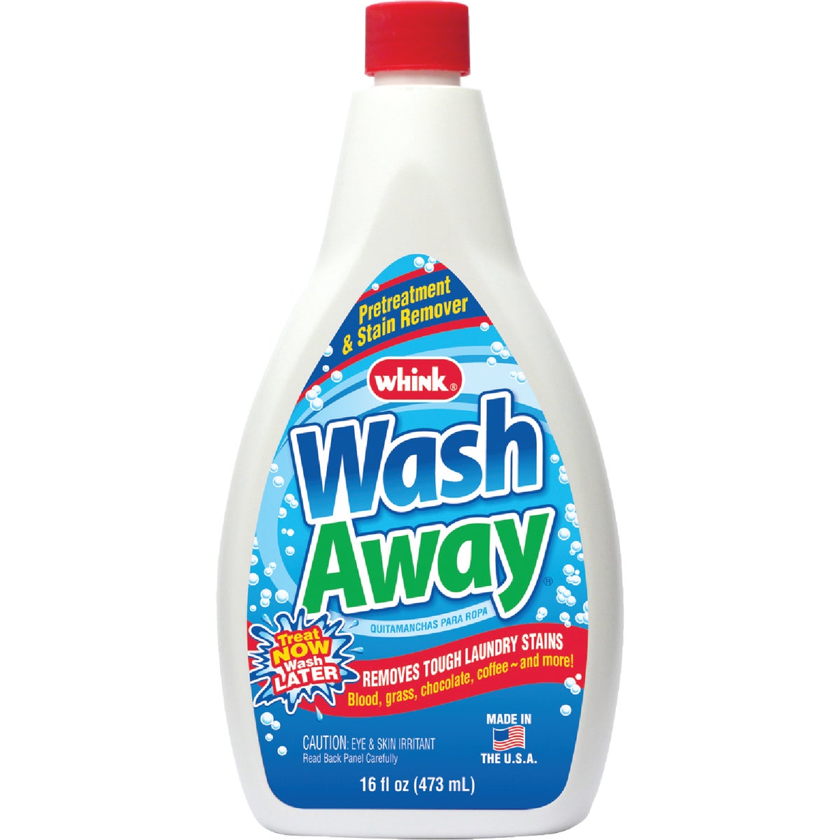 Whink Wash Away 16 Oz. Laundry Stain Remover