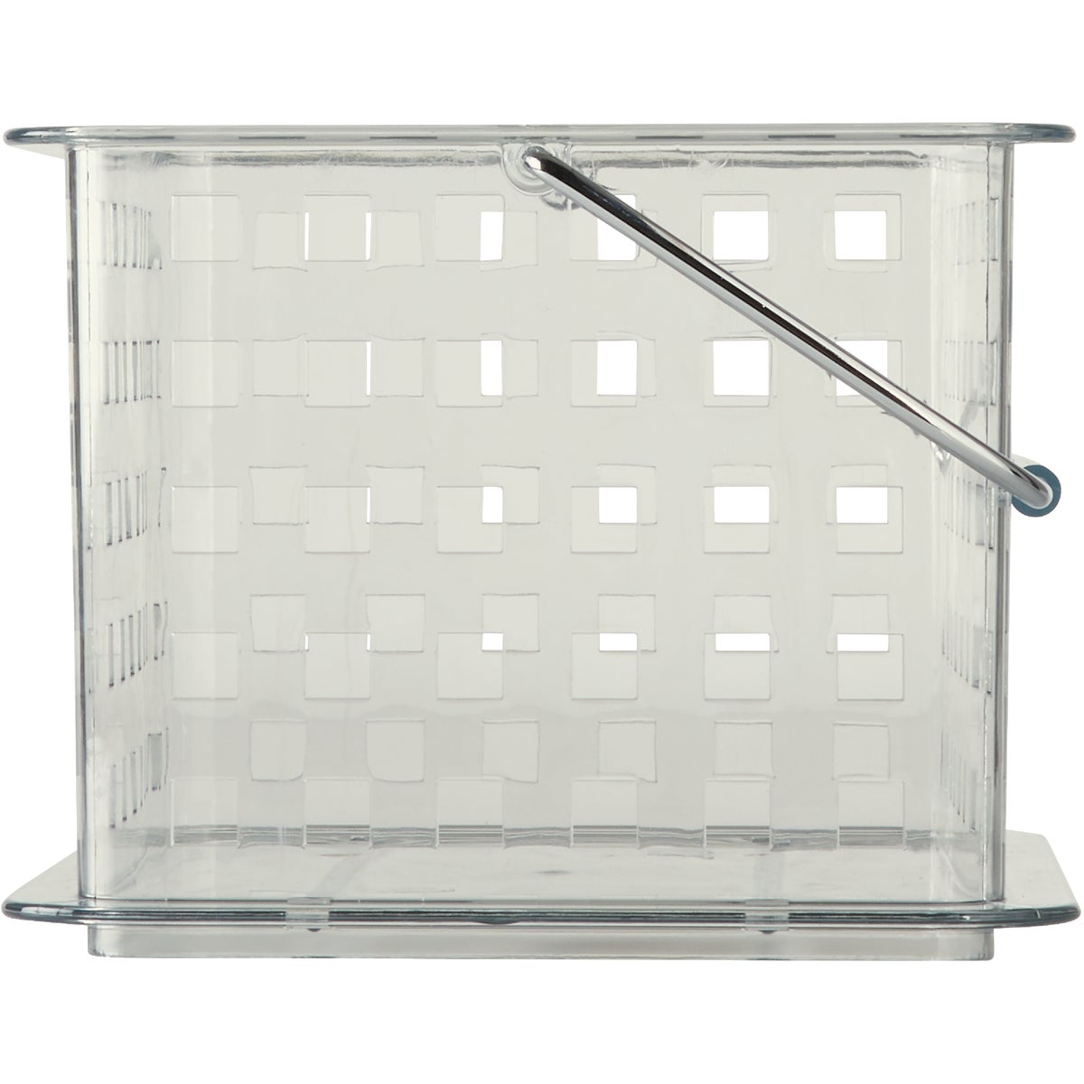 iDesign Clarity 8.8 In. L.x 6.9 In. H. x 5.3 In. D. Plastic Stackable Storage Basket