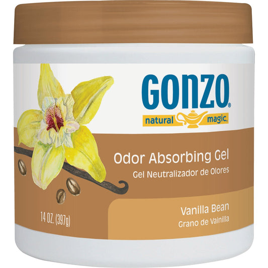 Gonzo Natural Magic 14 Oz. Vanilla Bean Gel Air Freshener