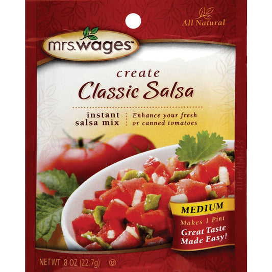 Mrs. Wages 0.8 Oz. Salsa Tomato Mix