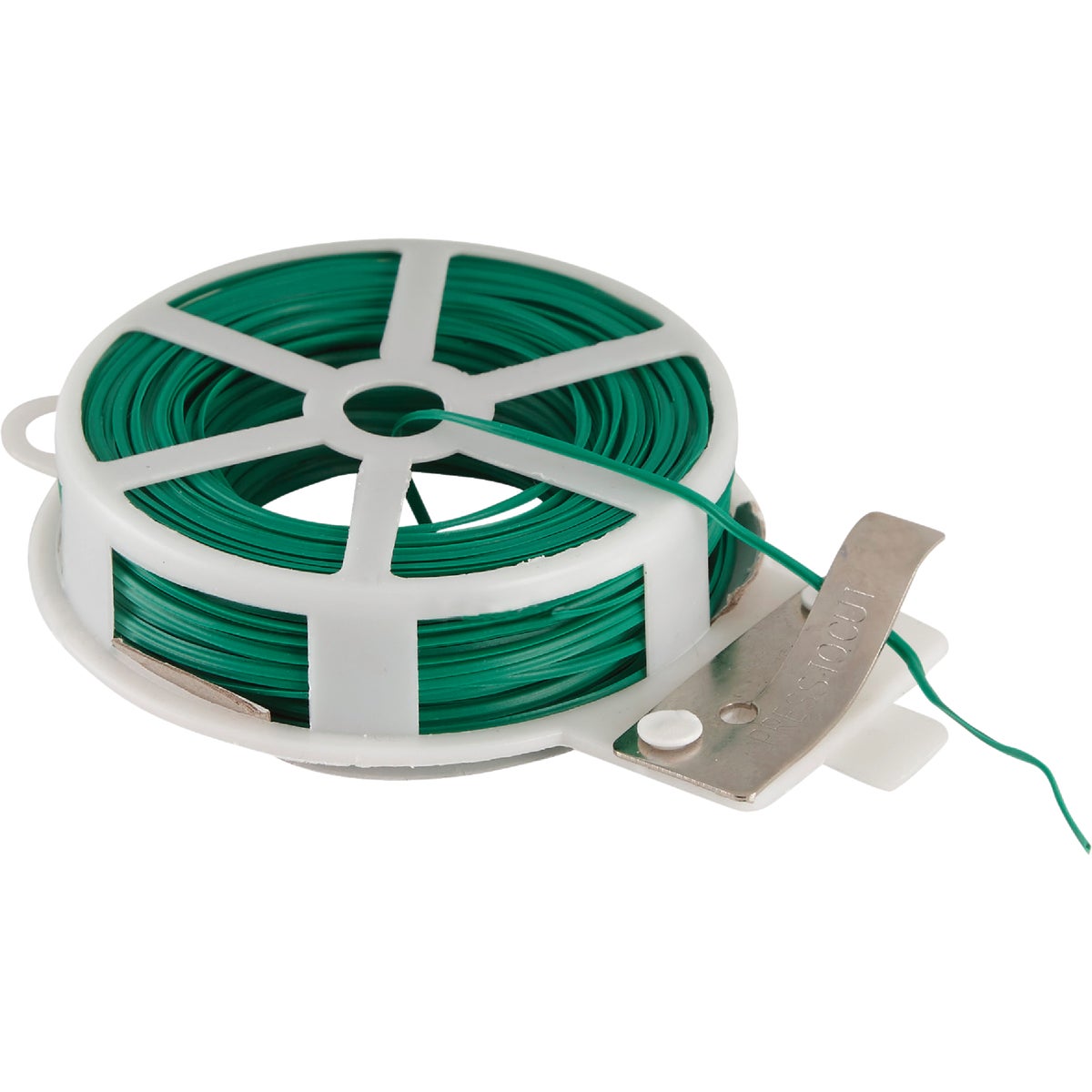 Smart Savers 100 Ft. Green Rubber Twist Tie