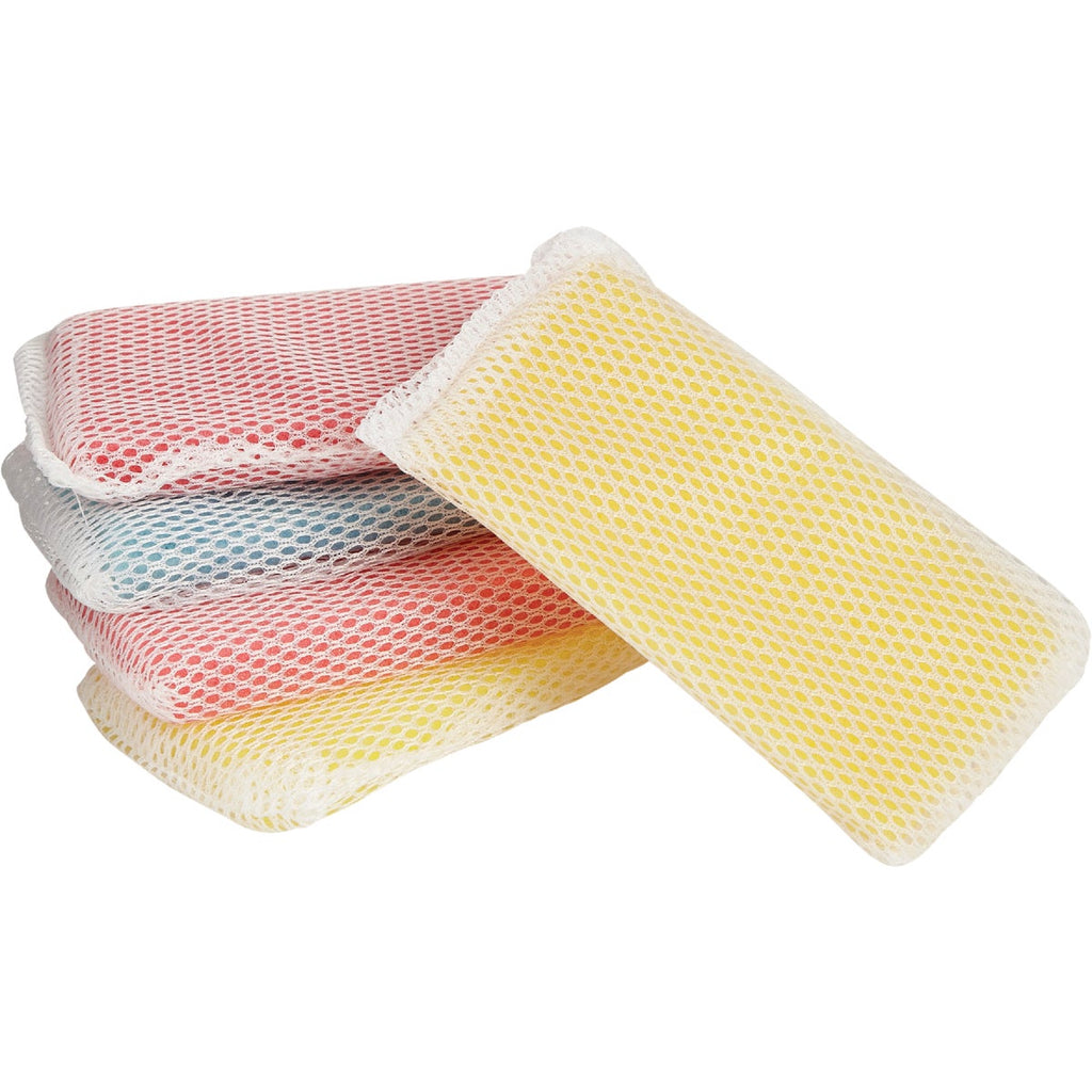 Smart Savers 5 In. x 2.7 In. Scrub Sponge (5-Count)