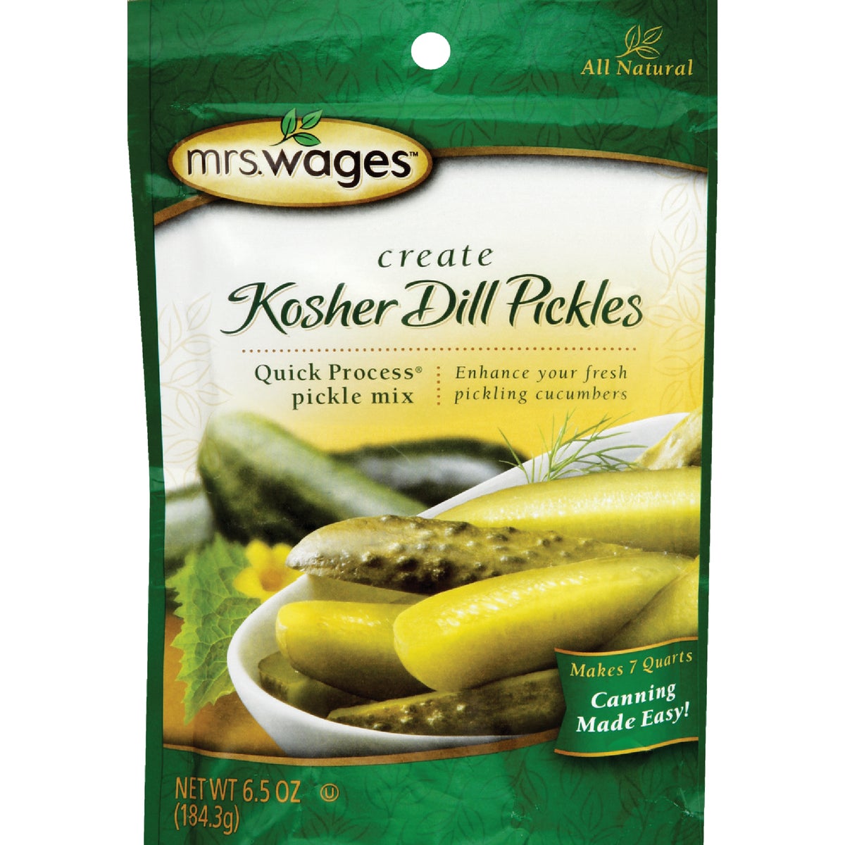 Mrs. Wages Quick Process 6.5 Oz. Kosher Dill Pickling Mix