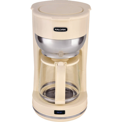 Kalorik 10 Cup Cream Retro Coffee Maker