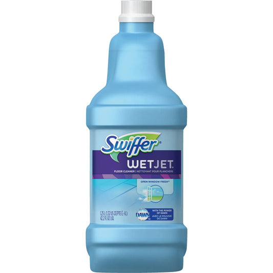 Swiffer WetJet 1.25 Liter Multi-Purpose Open-Window Fresh Floor Cleaner