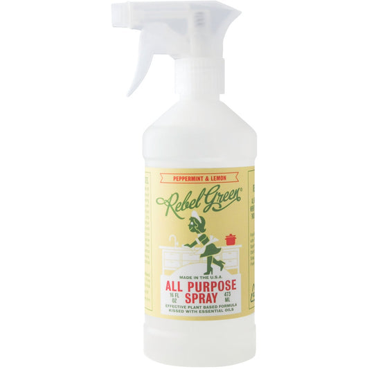 Rebel Green 16 Oz. Peppermint & Lemon Natural All-Purpose Spray