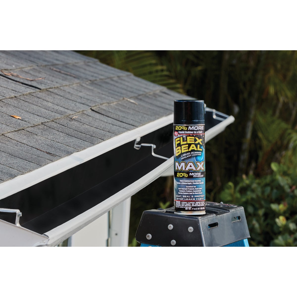 FLEX SEAL MAX 17 Oz. Spray Rubber Sealant, Clear