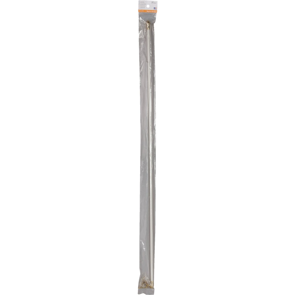 Kenney Dresden 48 In. To 84 In. 7/16 In. Standard Cafe Rod, White