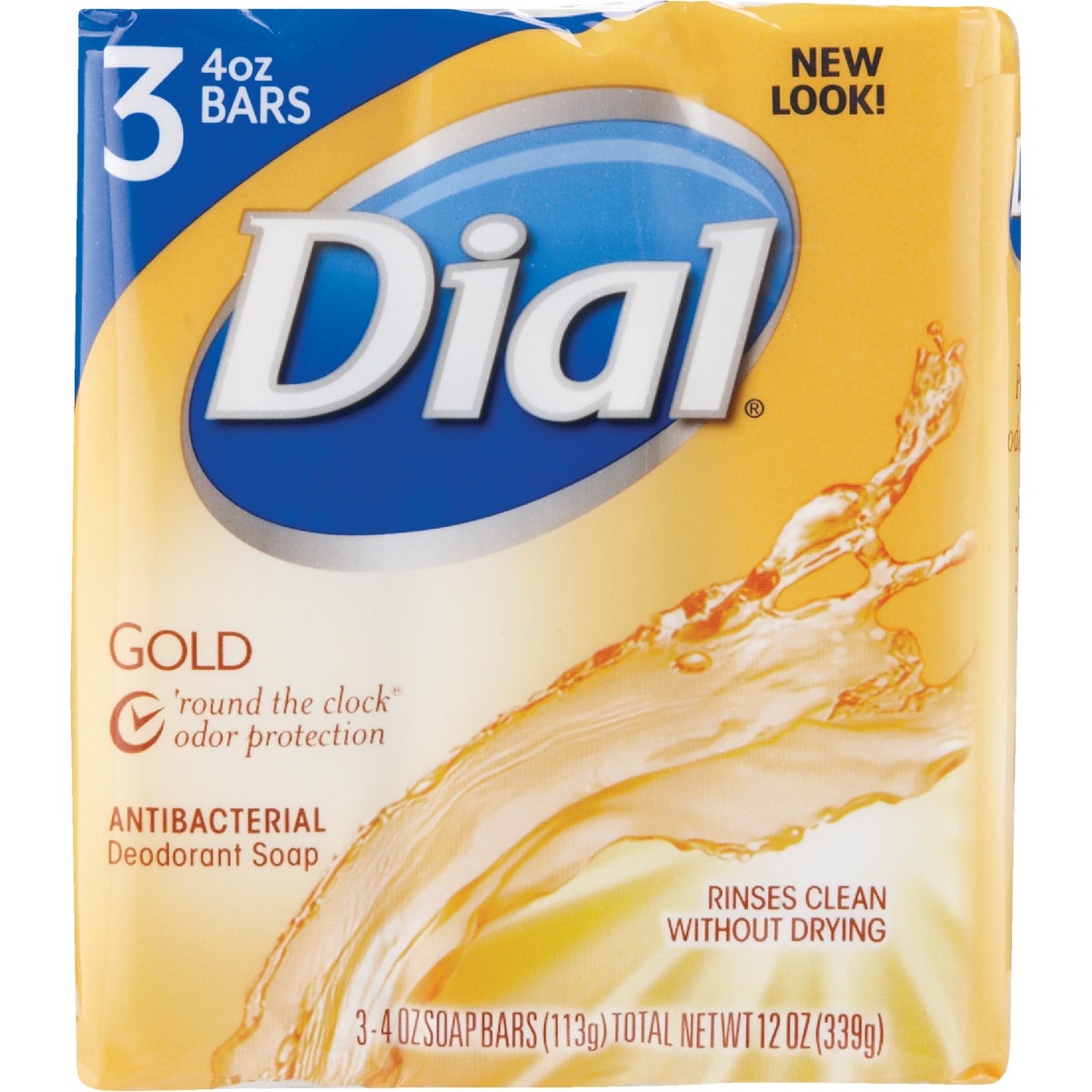 Dial Gold 4 Oz. Bath Bar Soap, (3-Pack)