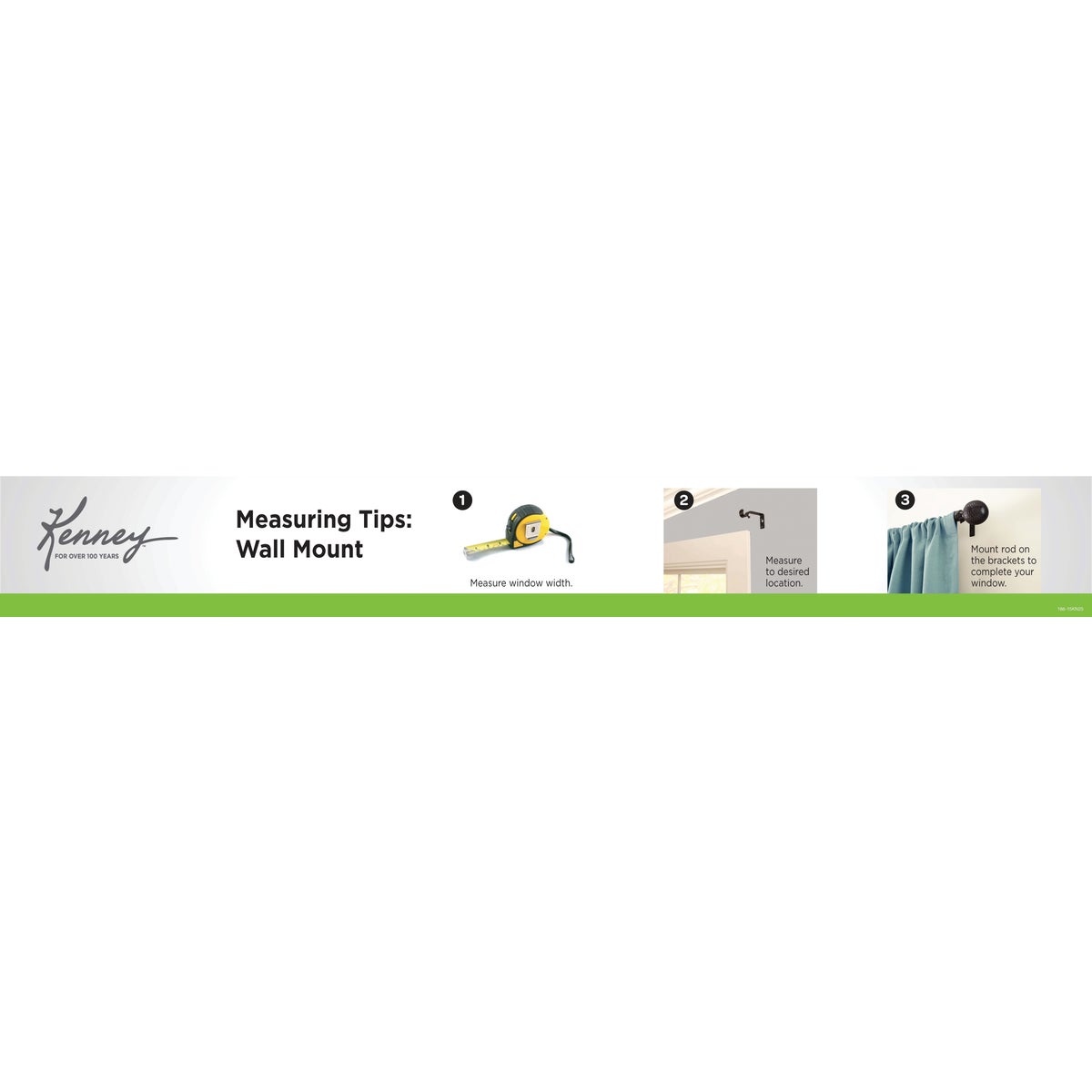 Kenney Basic Drapery Hardware POP Kit