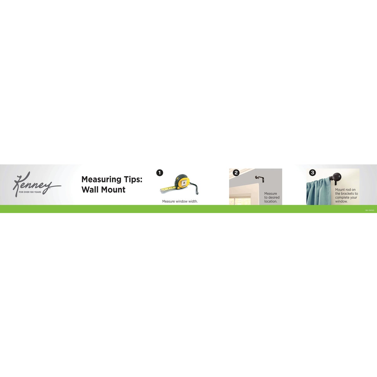 Kenney Basic Drapery Hardware POP Kit