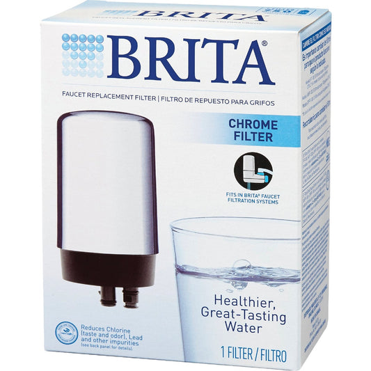 Brita On Tap Chrome Replecement Water Filter Cartridge