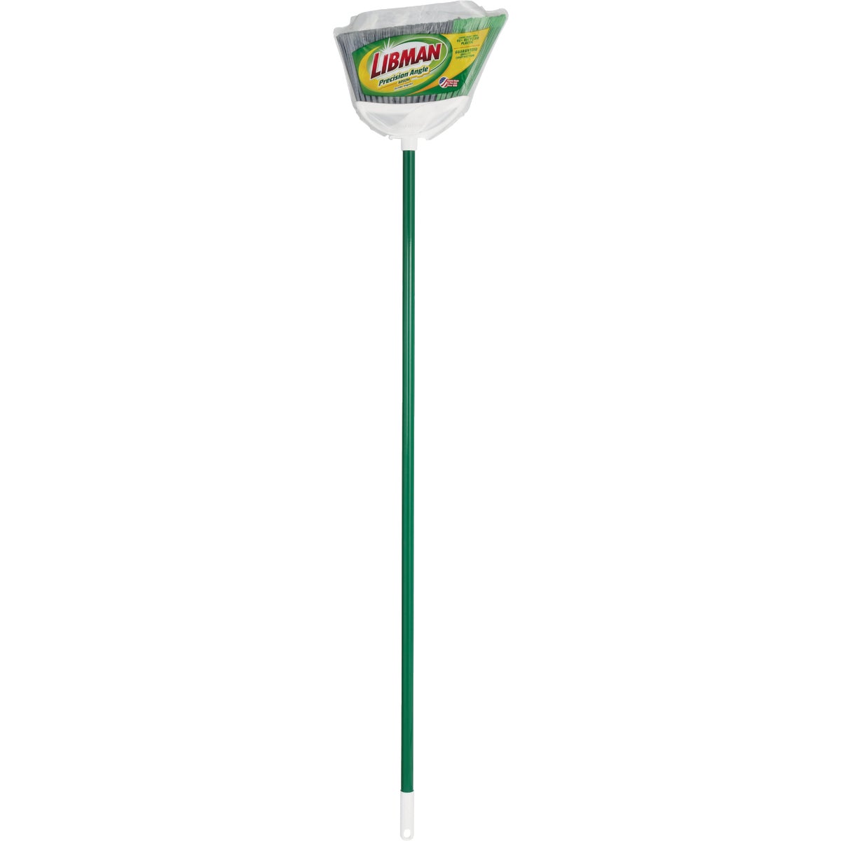 Libman 11 In. W. x 53.5 In. L. Steel Handle Precision Angle Broom