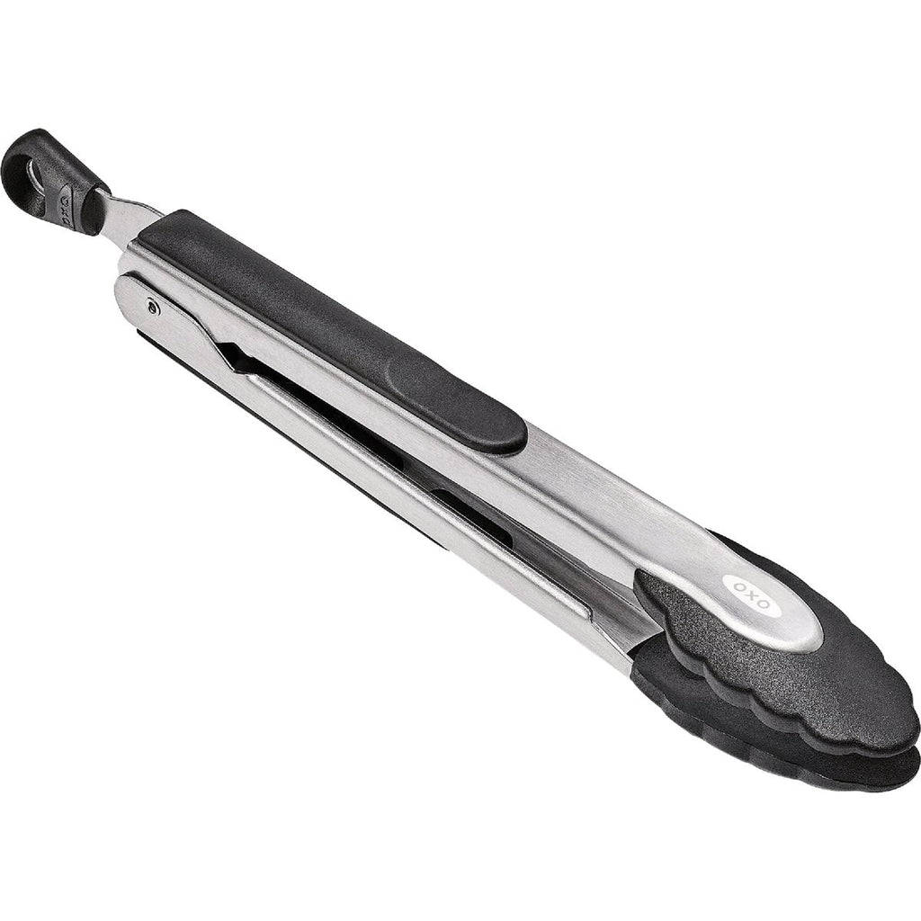 OXO Good Grips 9 In. Stainless Steel Tongs with Nylon Heads