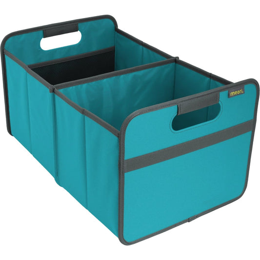 Meori 2-Compartment Azure Blue Foldable Reusable Box