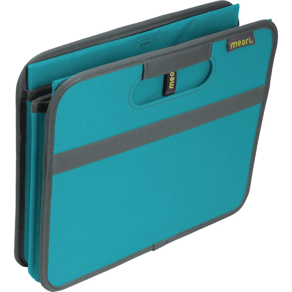 Meori 2-Compartment Azure Blue Foldable Reusable Box