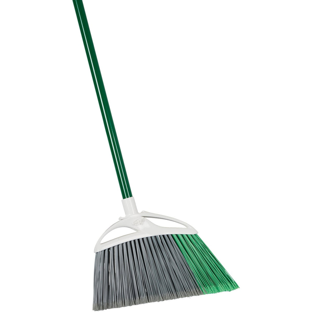 Libman 16 In. W. x 55 In. L. Steel Handle Extra Large Precision Angle Broom