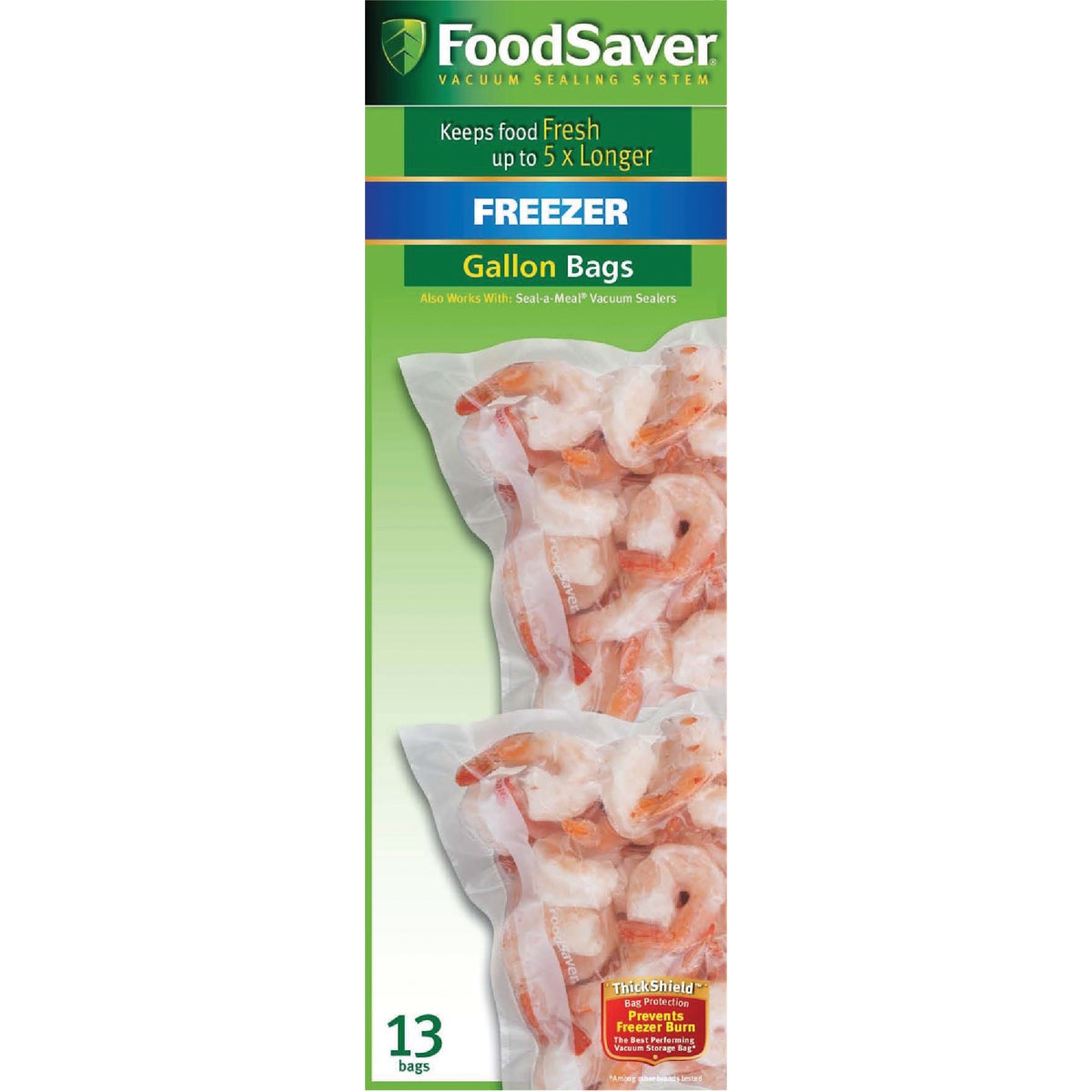 FoodSaver 1 Gal. Freezer Bag (13-Count)