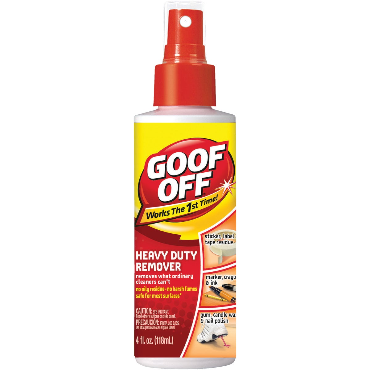 Goof Off 4 Oz. Spray Pump Heavy Duty All Purpose Remover