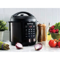 GraniteStone 6 Qt. 12-In-1 Black Multi- Cooker