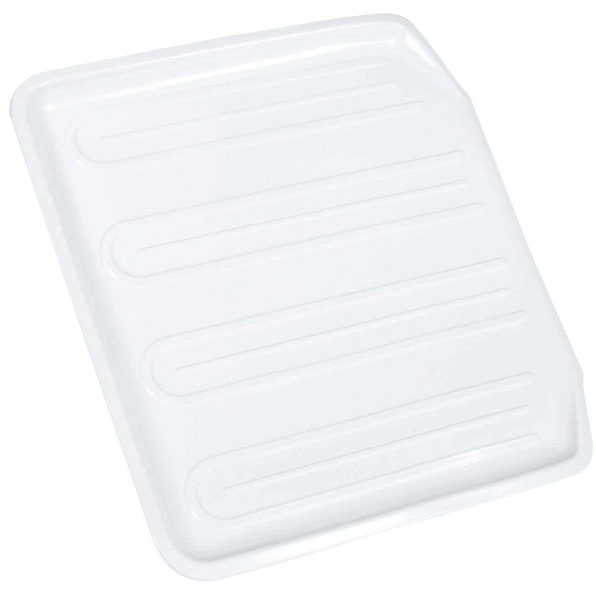 Rubbermaid 14.38 In. x 15.38 In. White Sloped Drainer Tray