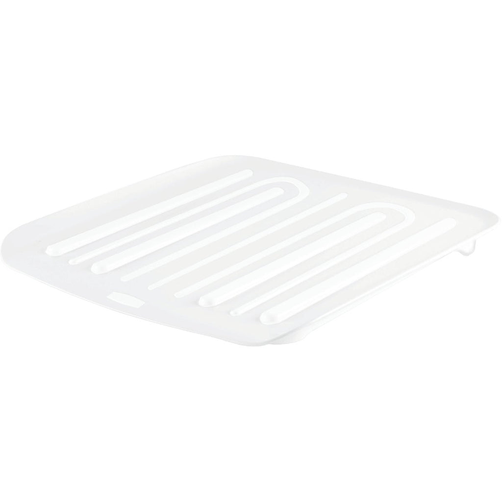 Rubbermaid 14.38 In. x 15.38 In. White Sloped Drainer Tray