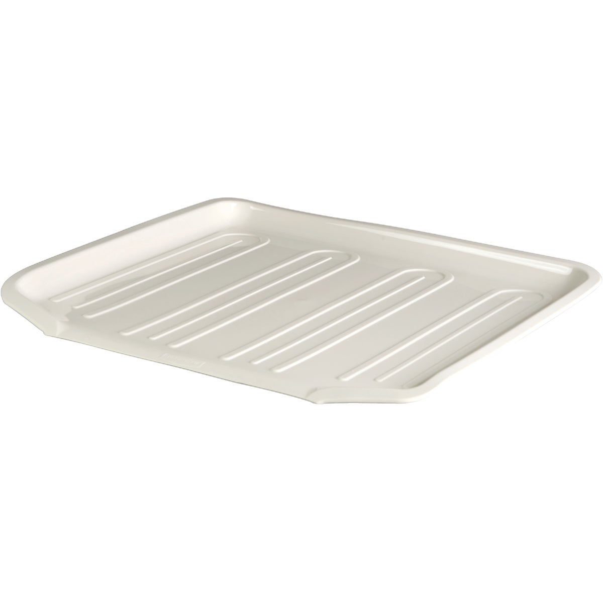 Rubbermaid 14.38 In. x 15.38 In. Bisque Sloped Drainer Tray