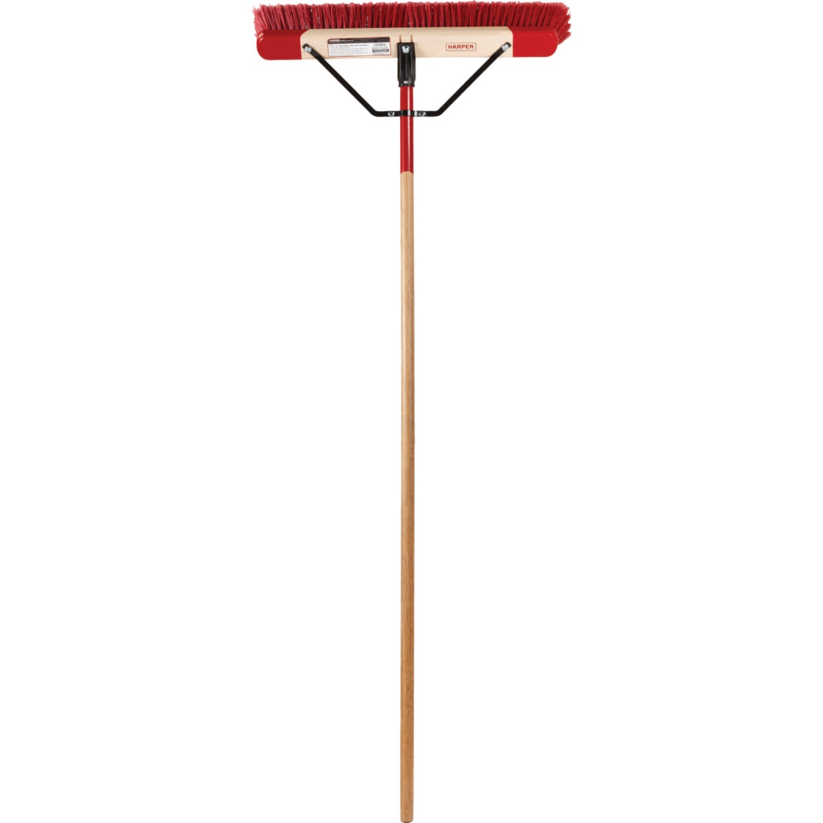 Harper 24 In. W. x 64 In. L. Wood Handle Fine Sweep Indoor/Outdoor Push Broom