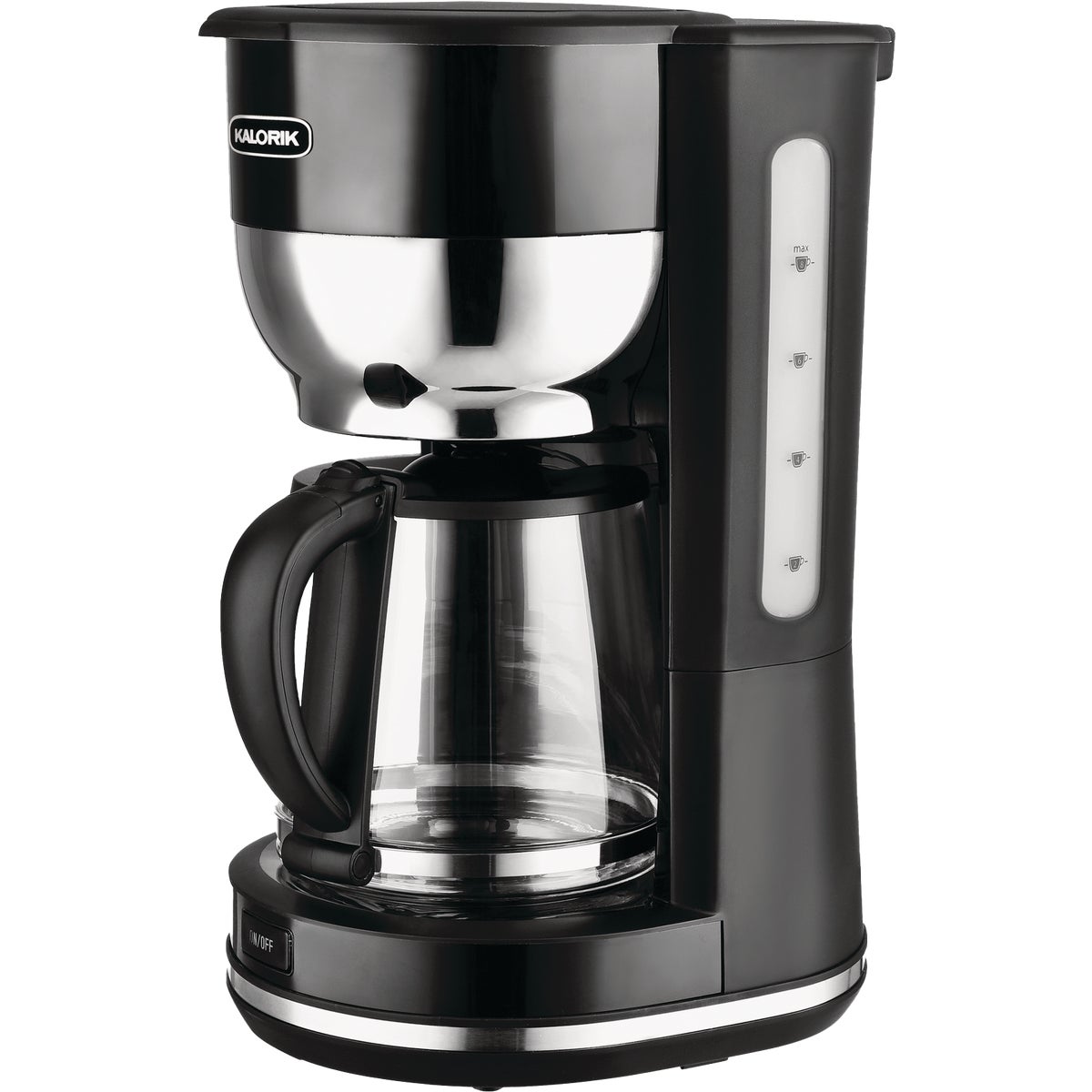 Kalorik 10 Cup Black Retro Coffee Maker