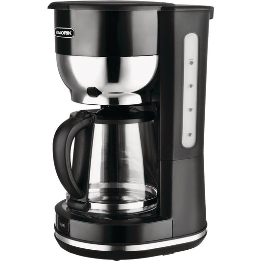 Kalorik 10 Cup Black Retro Coffee Maker