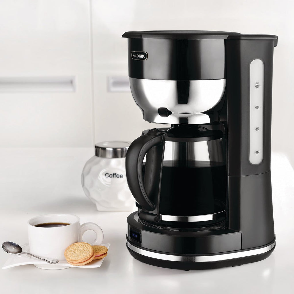 Kalorik 10 Cup Black Retro Coffee Maker